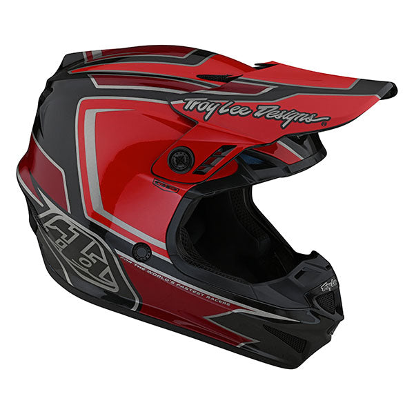 Image of Troy Lee Designs SKU 1035360 GP Ritn Helmet Size: XS Colors: Matte Black/Gray (SKU 1035360)