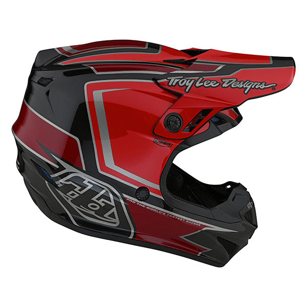 Image of Troy Lee Designs SKU 1035360 GP Ritn Helmet Size: XS Colors: Matte Black/Gray (SKU 1035360)