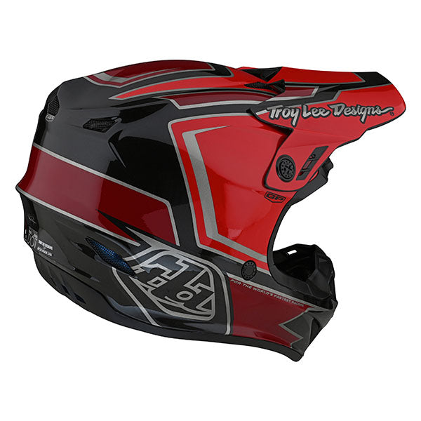Image of Troy Lee Designs SKU 1035360 GP Ritn Helmet Size: XS Colors: Matte Black/Gray (SKU 1035360)