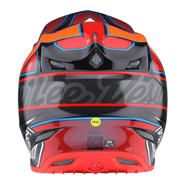 Image of Troy Lee Designs SKU 1710050 SE5 Carbon Team Helmet Size: XS Colors: Red (SKU 1710050)
