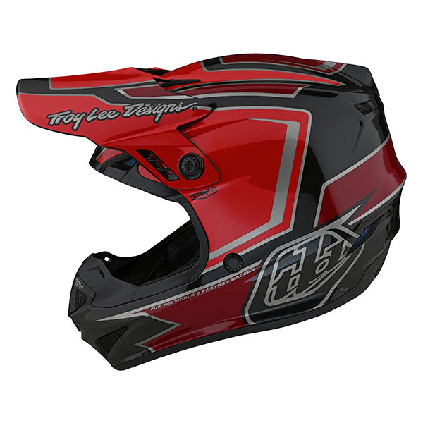 Image of Troy Lee Designs SKU 1035360 GP Ritn Helmet Size: XS Colors: Matte Black/Gray (SKU 1035360)