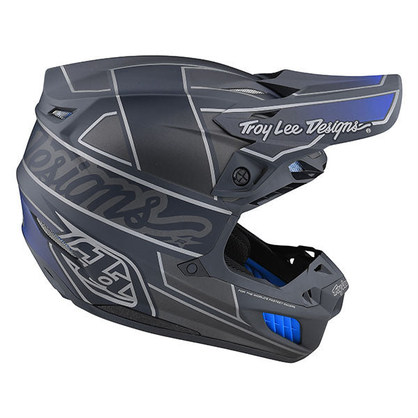 Image of Troy Lee Designs SKU 1820050 SE5 Composite Team Matte Helmet Size: XS Colors: Matte Gray (SKU 1820050)
