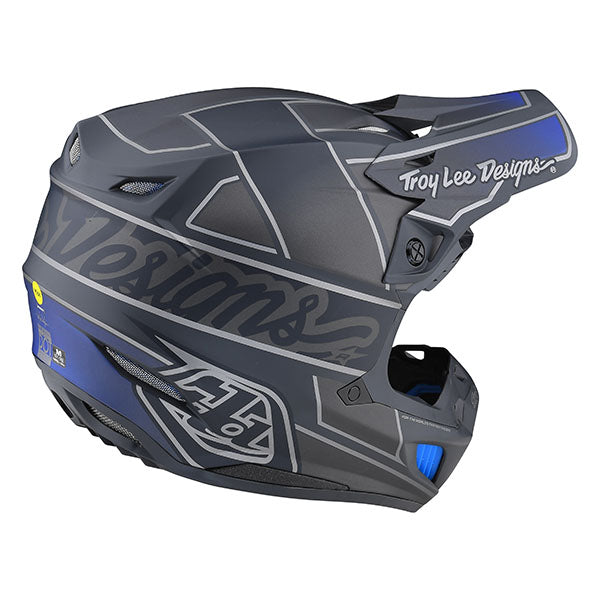Image of Troy Lee Designs SKU 1820050 SE5 Composite Team Matte Helmet Size: XS Colors: Matte Gray (SKU 1820050)