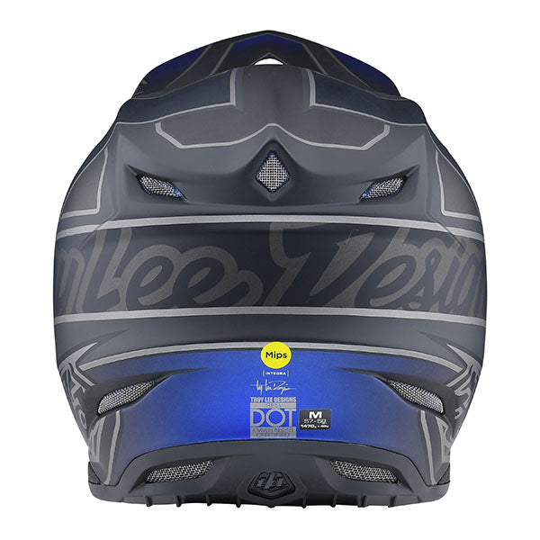 Image of Troy Lee Designs SKU 1820050 SE5 Composite Team Matte Helmet Size: XS Colors: Matte Gray (SKU 1820050) - alternate view