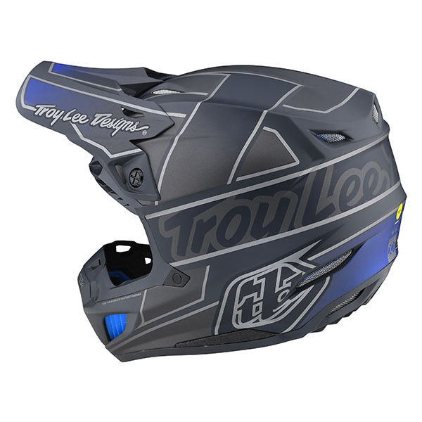 Image of Troy Lee Designs SKU 1820050 SE5 Composite Team Matte Helmet Size: XS Colors: Matte Gray (SKU 1820050)