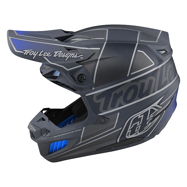 Image of Troy Lee Designs SKU 1820050 SE5 Composite Team Matte Helmet Size: XS Colors: Matte Gray (SKU 1820050)