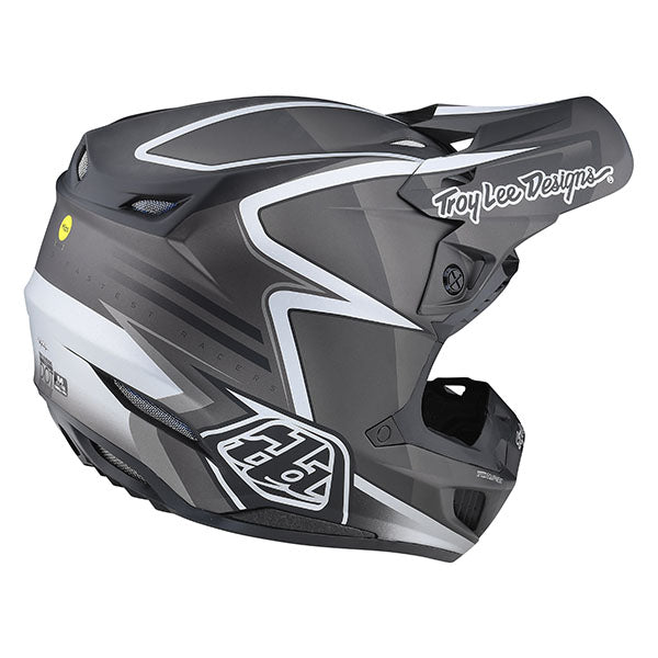 Image of Troy Lee Designs SKU 1713240 SE5 Carbon Lines Matte Helmet Size: XS Colors: Matte Black (SKU 1713240)