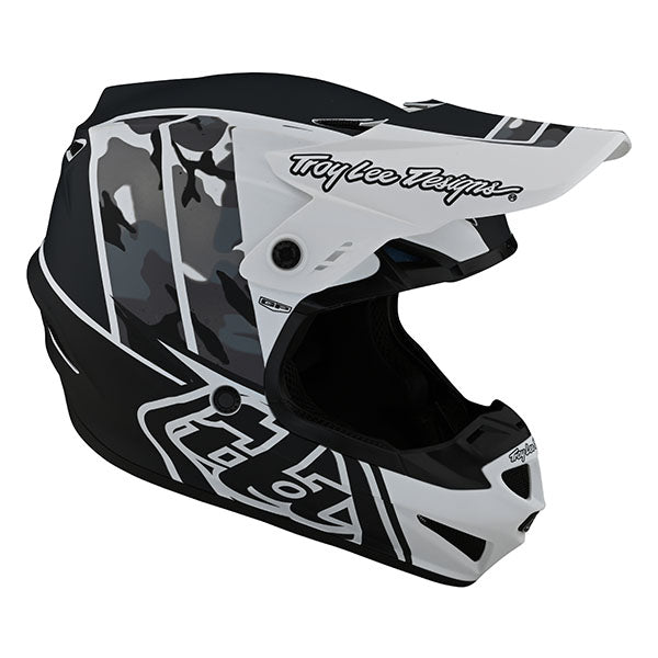 Image of Troy Lee Designs SKU 1035350 GP Nova Camo Helmet Size: XS Colors: White (SKU 1035350)