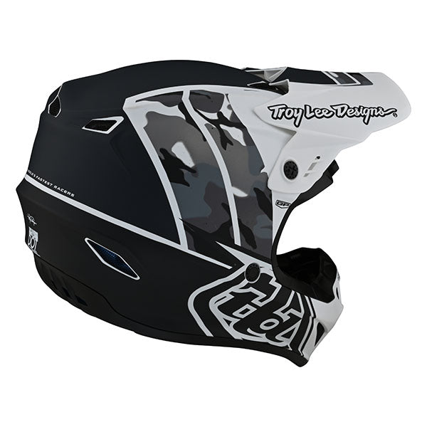 Image of Troy Lee Designs SKU 1035350 GP Nova Camo Helmet Size: XS Colors: White (SKU 1035350)