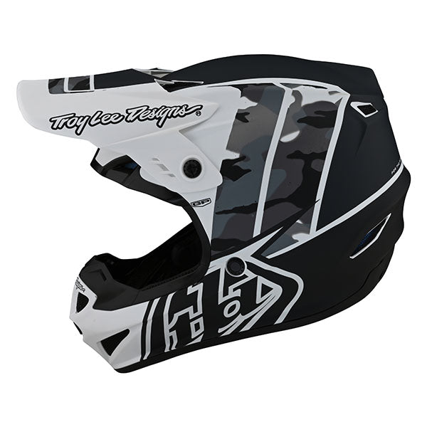 Image of Troy Lee Designs SKU 1035350 GP Nova Camo Helmet Size: XS Colors: White (SKU 1035350)