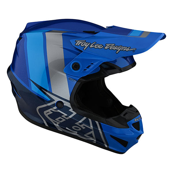 Image of Troy Lee Designs SKU 1032540 GP Nova Helmet Size: XS Colors: Blue (SKU 1032540)