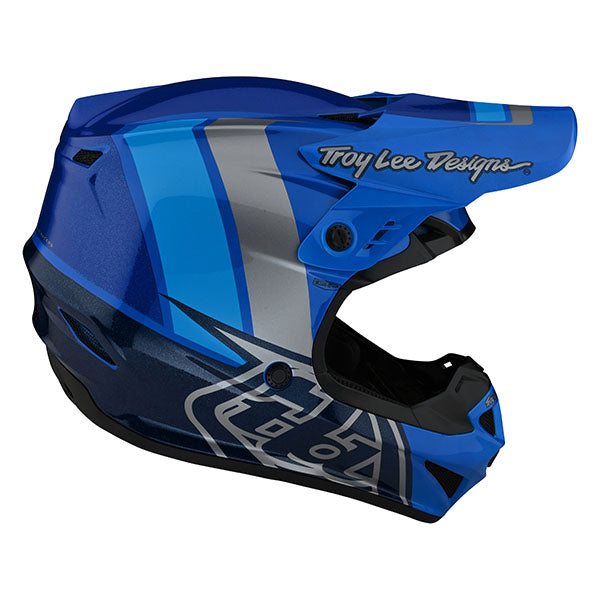 Image of Troy Lee Designs SKU 1042540 GP Nova Helmet (Youth) Size: Y-MD Colors: Blue (SKU 1042540)