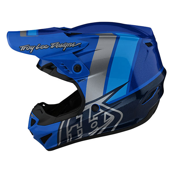 Image of Troy Lee Designs SKU 1032540 GP Nova Helmet Size: XS Colors: Blue (SKU 1032540)