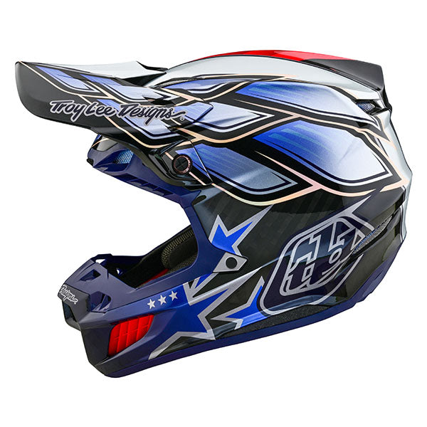 Image of Troy Lee Designs SKU 1829440 SE5 Composite Wings Helmet Size: XS Colors: Black (SKU 1829440)