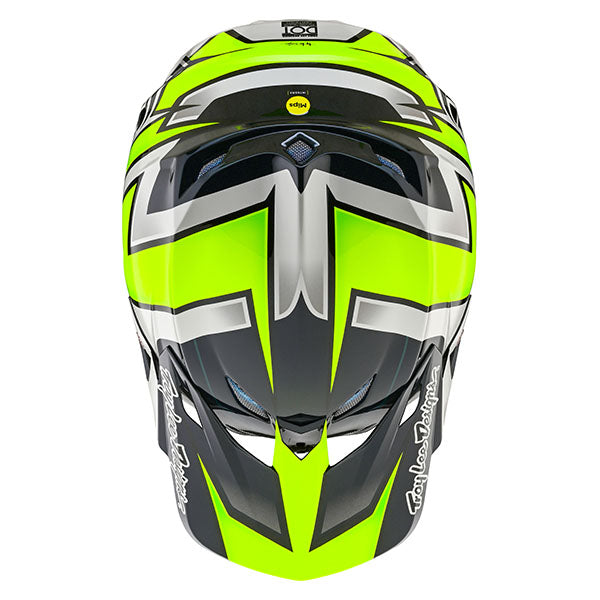 Image of Troy Lee Designs SKU 1825310 SE5 Composite Ever Helmet Size: XS Colors: Gray/Yellow (SKU 1825310)