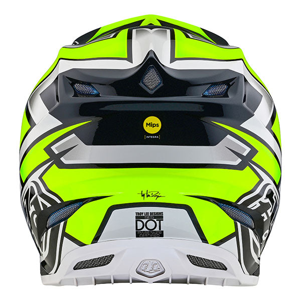 Image of Troy Lee Designs SKU 1825310 SE5 Composite Ever Helmet Size: XS Colors: Gray/Yellow (SKU 1825310)