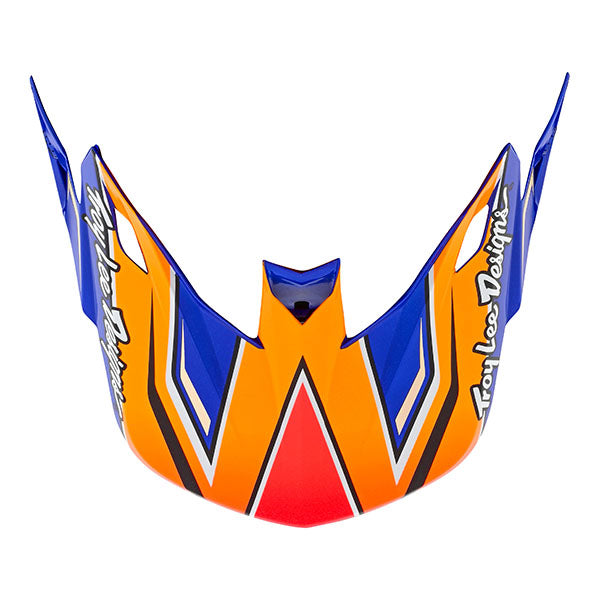 Image of Troy Lee Designs SKU 1730800 SE5 Composite Efix Visor Colors: Blue (SKU 1730800)