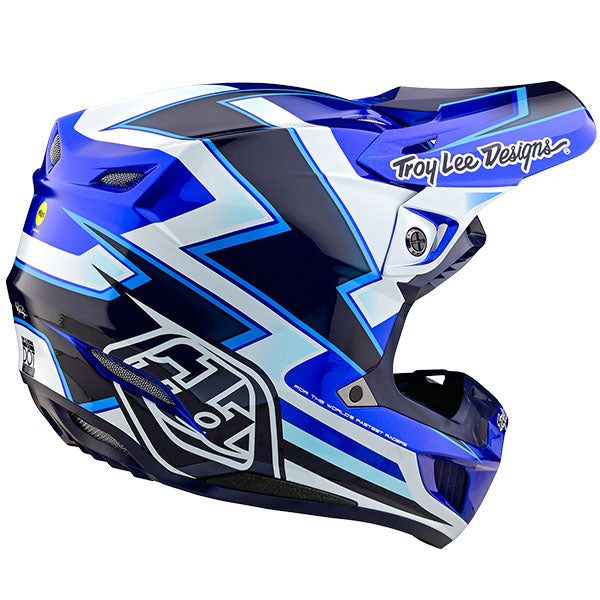 Image of Troy Lee Designs SKU 1825310 SE5 Composite Ever MIPS Helmet Size: XS Colors: Blue (SKU 1825310)