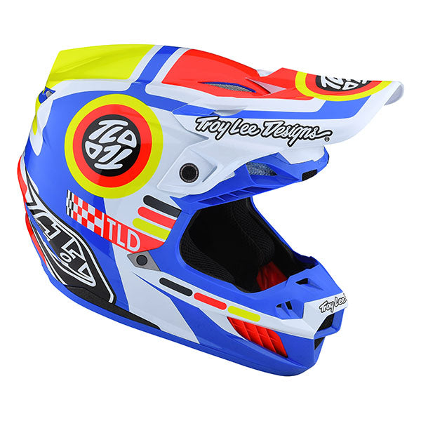 Image of Troy Lee Designs SKU 1823260 SE5 Composite Drop-In Helmet Size: XS Colors: White (SKU 1823260)