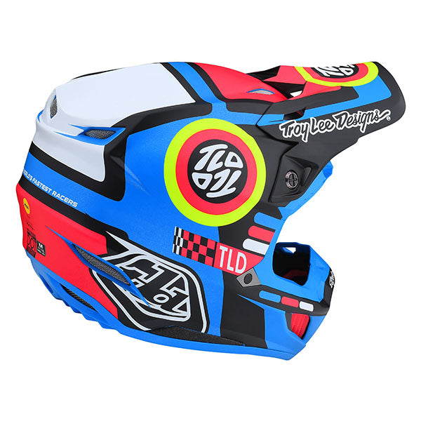 Image of Troy Lee Designs SKU 1823260 SE5 Composite Drop-In Helmet Size: XS Colors: White (SKU 1823260)
