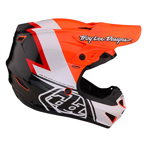 Image of Troy Lee Designs SKU 1036030 GP Volt Helmet Size: XS Colors: Blue (SKU 1036030)