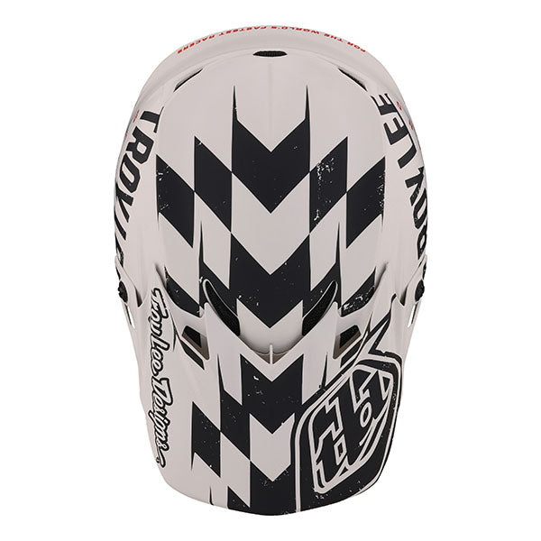 Image of Troy Lee Designs SKU 1090420 SE4 Polyacrylite Race Shop MIPS Helmet Size: XS Colors: Black/Gold (SKU 1090420)