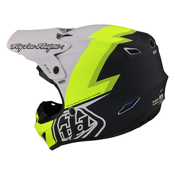 Image of Troy Lee Designs SKU 1036030 GP Volt Helmet Size: XS Colors: Blue (SKU 1036030)