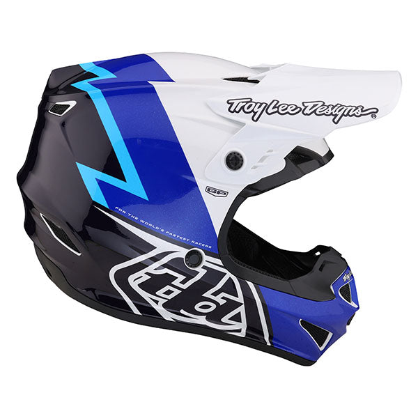 Image of Troy Lee Designs SKU 1036030 GP Volt Helmet Size: XS Colors: Blue (SKU 1036030)