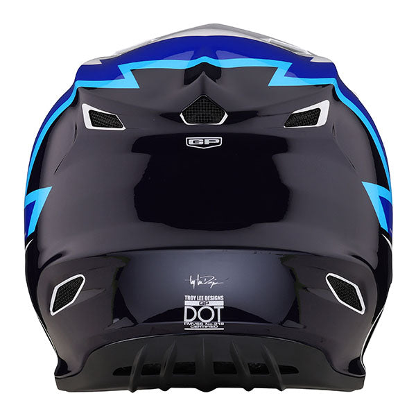 Image of Troy Lee Designs SKU 1036030 GP Volt Helmet Size: XS Colors: Blue (SKU 1036030)
