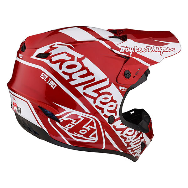Image of Troy Lee Designs SKU 1032170 GP Slice Helmet Size: XS Colors: Blue (SKU 1032170)