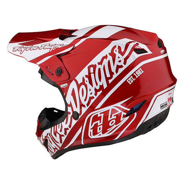Image of Troy Lee Designs SKU 1032170 GP Slice Helmet Size: XS Colors: Blue (SKU 1032170)