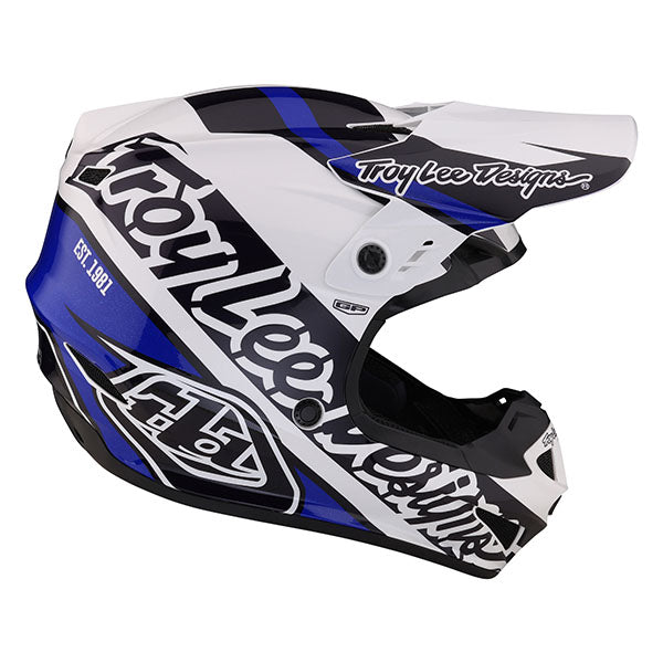 Image of Troy Lee Designs SKU 1032170 GP Slice Helmet Size: XS Colors: Blue (SKU 1032170)