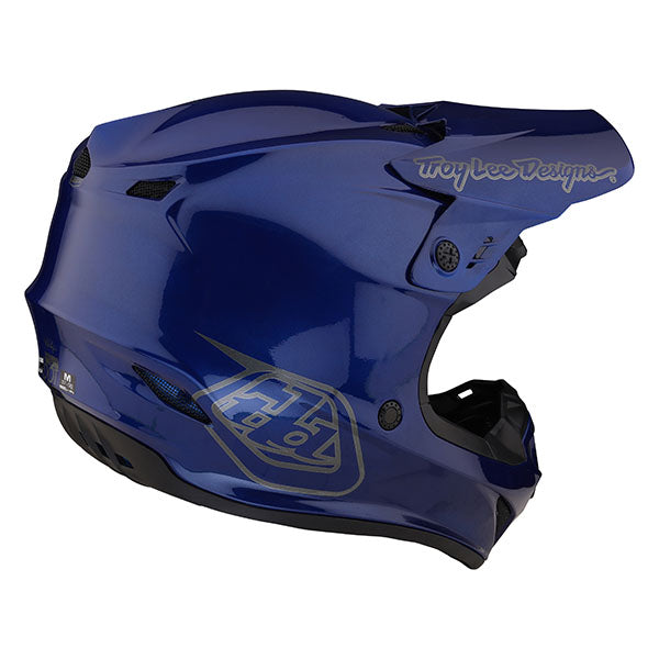 Image of Troy Lee Designs SKU 1039310 GP Mono Helmet Size: XS Colors: Red (SKU 1039310)