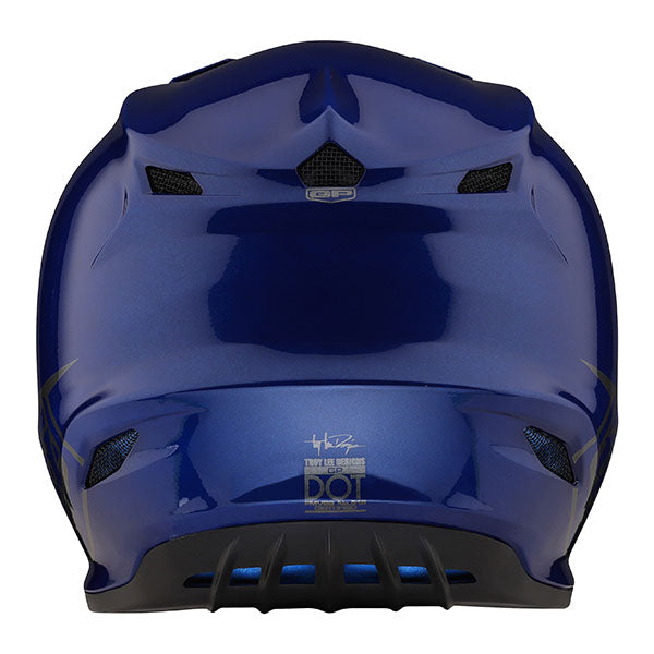 Image of Troy Lee Designs SKU 1039310 GP Mono Helmet Size: XS Colors: Red (SKU 1039310)