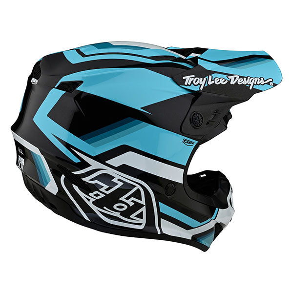 Image of Troy Lee Designs SKU 1032310 GP Apex Helmet Size: XS Colors: Gray/Orange (SKU 1032310)
