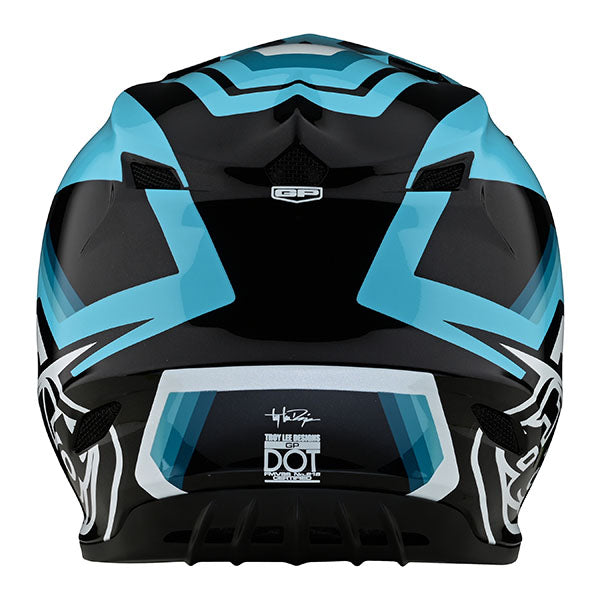 Image of Troy Lee Designs SKU 1032310 GP Apex Helmet Size: XS Colors: Gray/Orange (SKU 1032310)