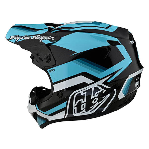 Image of Troy Lee Designs SKU 1032310 GP Apex Helmet Size: XS Colors: Gray/Orange (SKU 1032310)