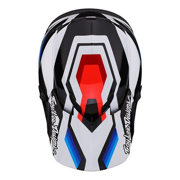 Image of Troy Lee Designs SKU 1032310 GP Apex Helmet Size: XS Colors: Gray/Orange (SKU 1032310)