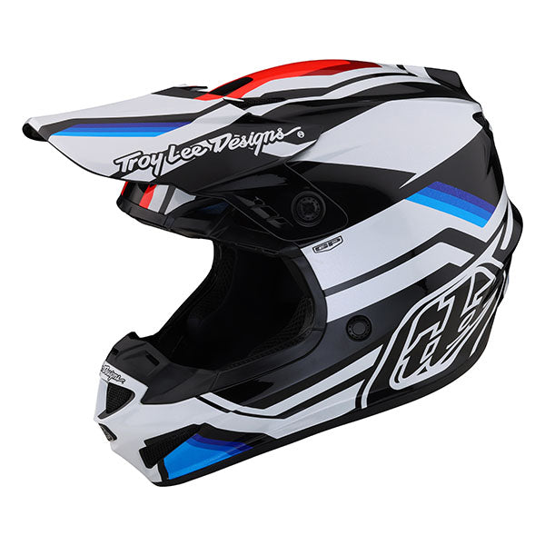 Image of Troy Lee Designs SKU 1032310 GP Apex Helmet Size: XS Colors: Gray/Orange (SKU 1032310)
