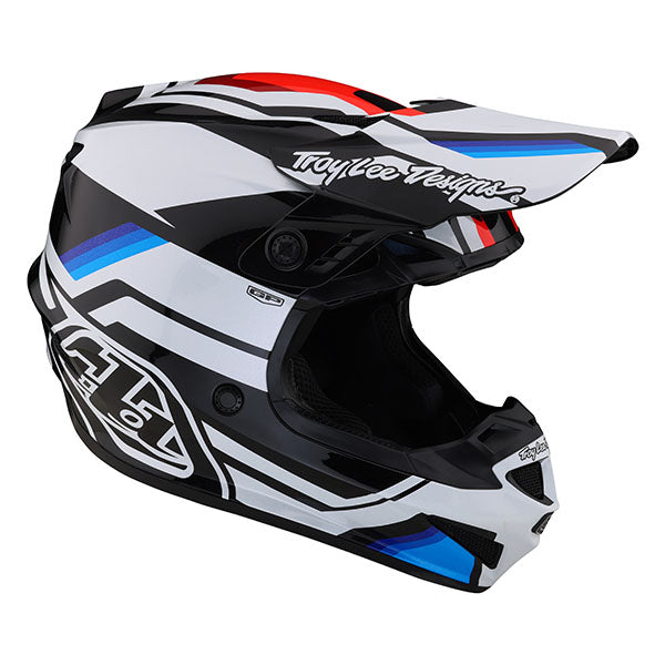 Image of Troy Lee Designs SKU 1032310 GP Apex Helmet Size: XS Colors: Gray/Orange (SKU 1032310)