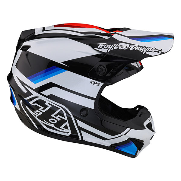 Image of Troy Lee Designs SKU 1032310 GP Apex Helmet Size: XS Colors: Gray/Orange (SKU 1032310)