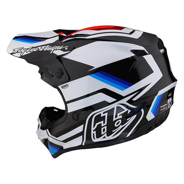 Image of Troy Lee Designs SKU 1032310 GP Apex Helmet Size: XS Colors: Gray/Orange (SKU 1032310)