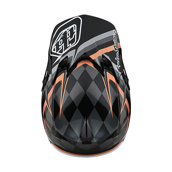 Image of Troy Lee Designs SKU 1093270 SE4 Polyacrylite Warped Helmet Size: XS Colors: Black (SKU 1093270)