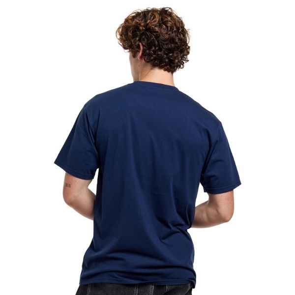 Professional studio photo of Troy Lee Designs Factory Racing Tee; showing tee fit, printed graphics, and crew neckline; SKU 7016690; Sizes: S-2XL