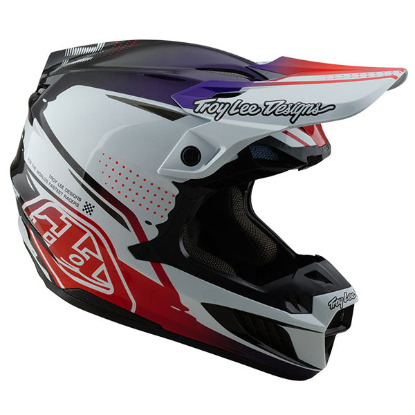 Image of Troy Lee Designs SKU 1710190 SE5 Carbon Drip Helmet Size: XS Colors: Black (SKU 1710190)