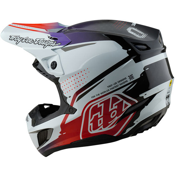 Image of Troy Lee Designs SKU 1710190 SE5 Carbon Drip Helmet Size: XS Colors: Black (SKU 1710190)