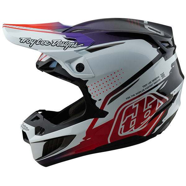 Image of Troy Lee Designs SKU 1710190 SE5 Carbon Drip Helmet Size: XS Colors: Black (SKU 1710190)