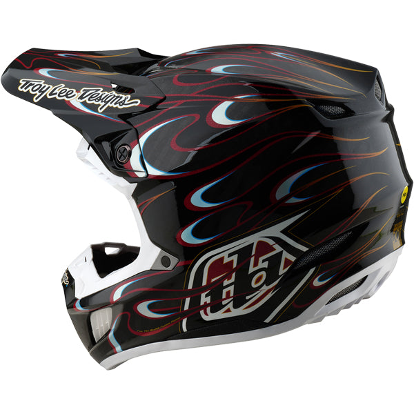 Image of Troy Lee Designs SKU 1712120 SE5 Carbon Torched Helmet(SKU 171212)