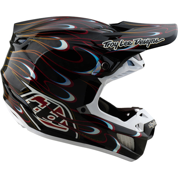 Image of Troy Lee Designs SKU 1712120 SE5 Carbon Torched Helmet(SKU 171212)