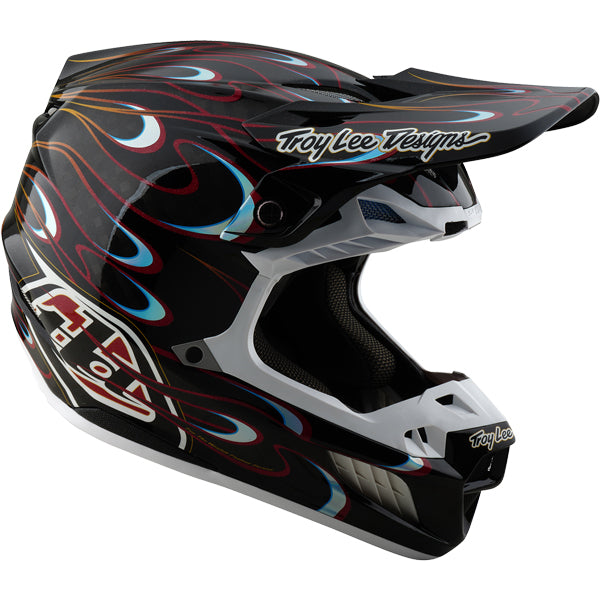 Image of Troy Lee Designs SKU 1712120 SE5 Carbon Torched Helmet(SKU 171212)